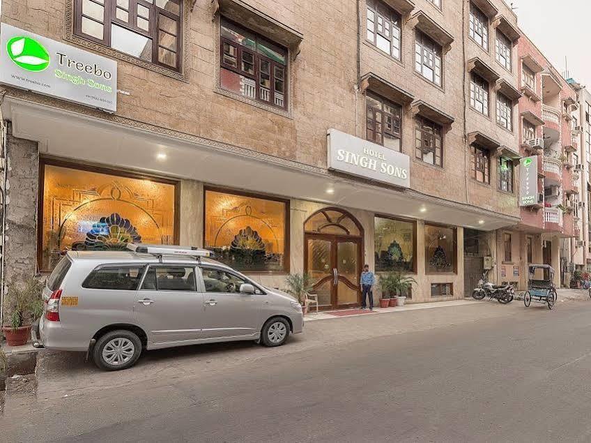 Отель Treebo Trend Singh Sons Karol Bagh Нью-Дели Экстерьер фото